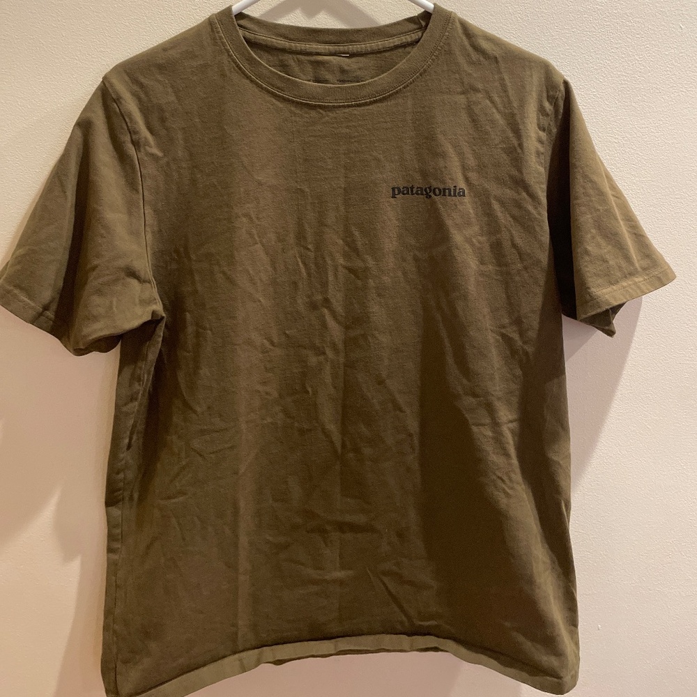 Green Patagonia Tee.